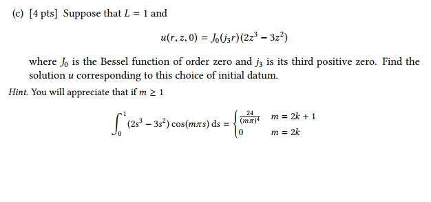 Consider the bounded cylinder, described in | Chegg.com