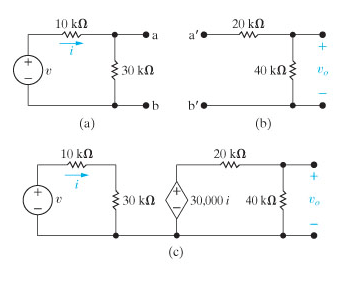 Solved Consider two voltage dividers shown in the figure (a) | Chegg.com