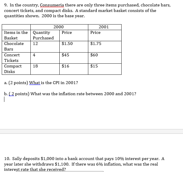 3 what is the consumer price index cpi used to measure