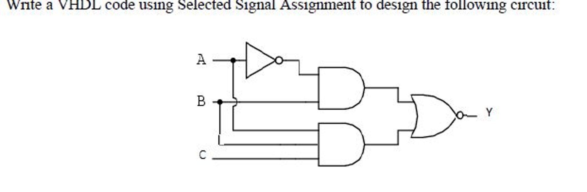 signal assignment use in vhdl