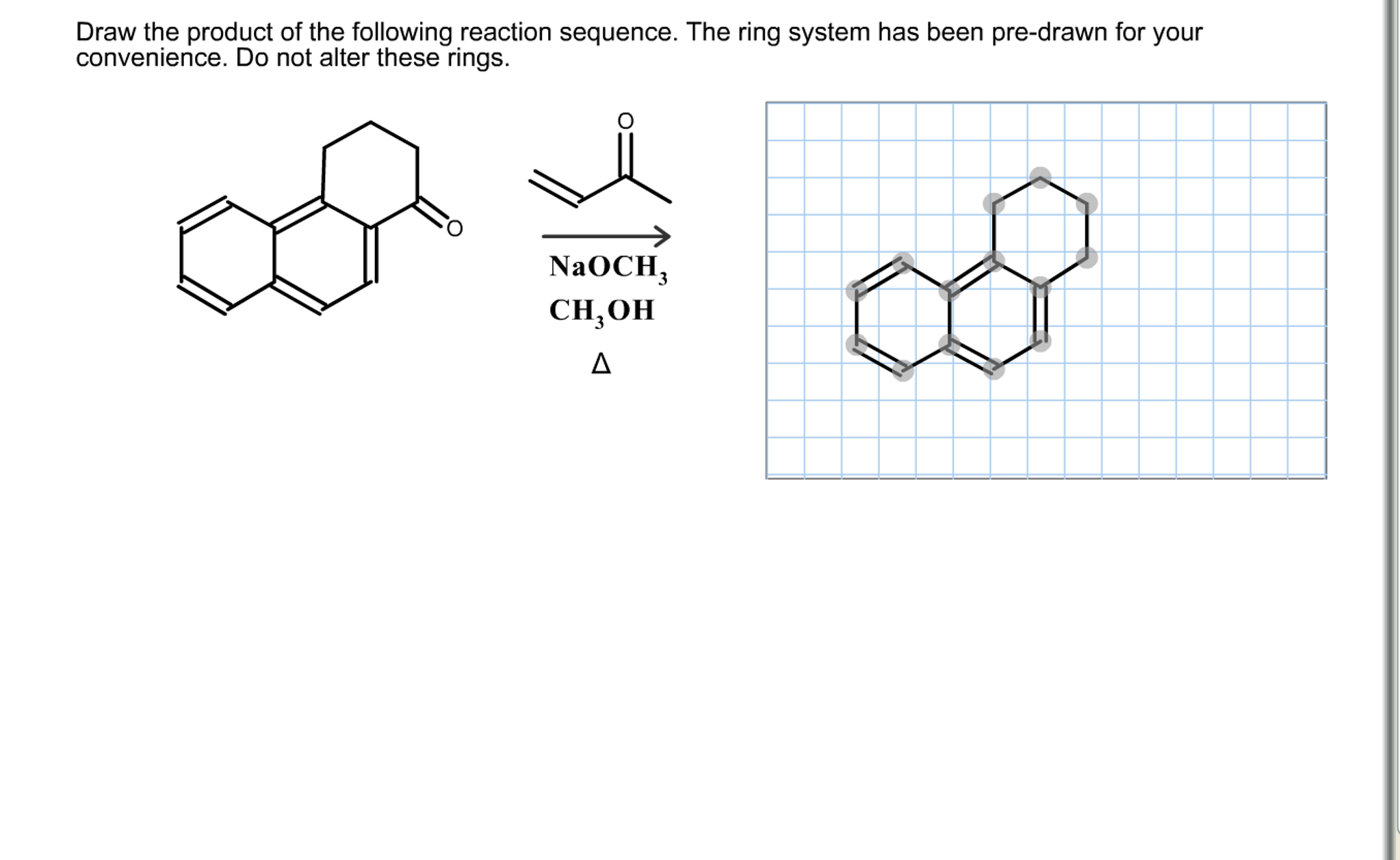 Solved Draw the product of the following reaction sequence.