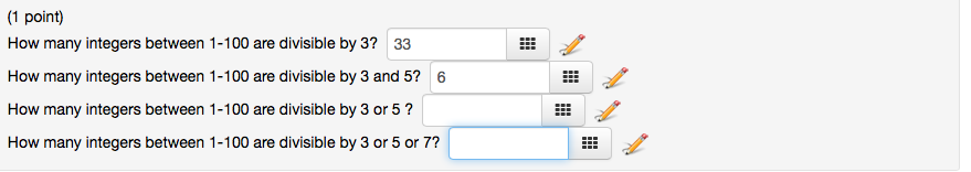 HOW MANY NUMBERS BETWEEN 1 AND 1000 ARE DIVISIBLE BY 2 3 5 visual data 6