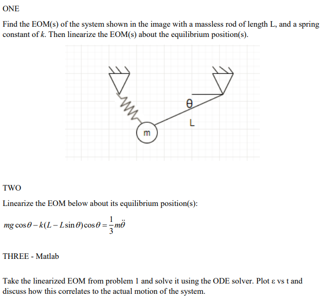 one-find-the-eom-s-of-the-system-shown-in-the-image-chegg