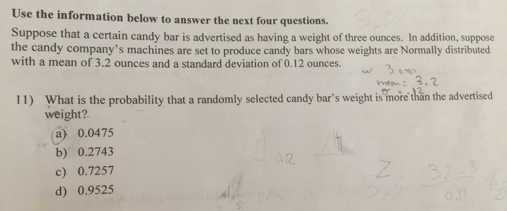 Solved Use The Information Below To Answer The Next Four | Chegg.com