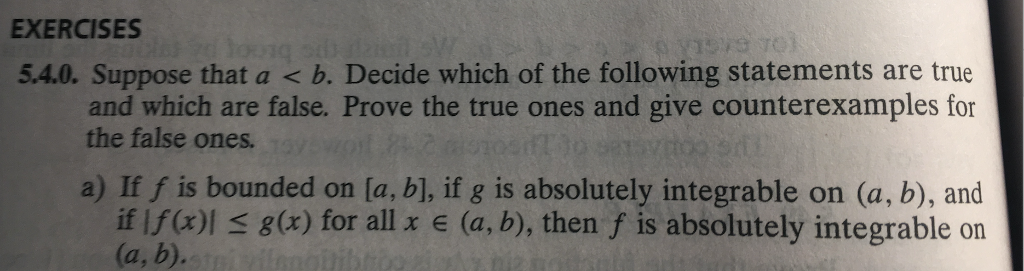 Solved EXERCISES 5.4.0. Suppose That A