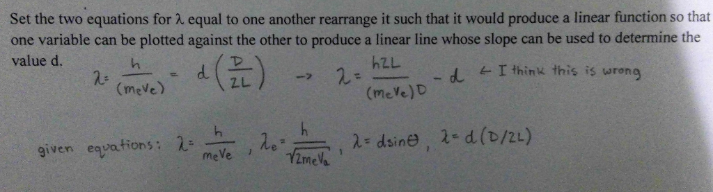 Solved Set the two equations for 2 equal to one another | Chegg.com