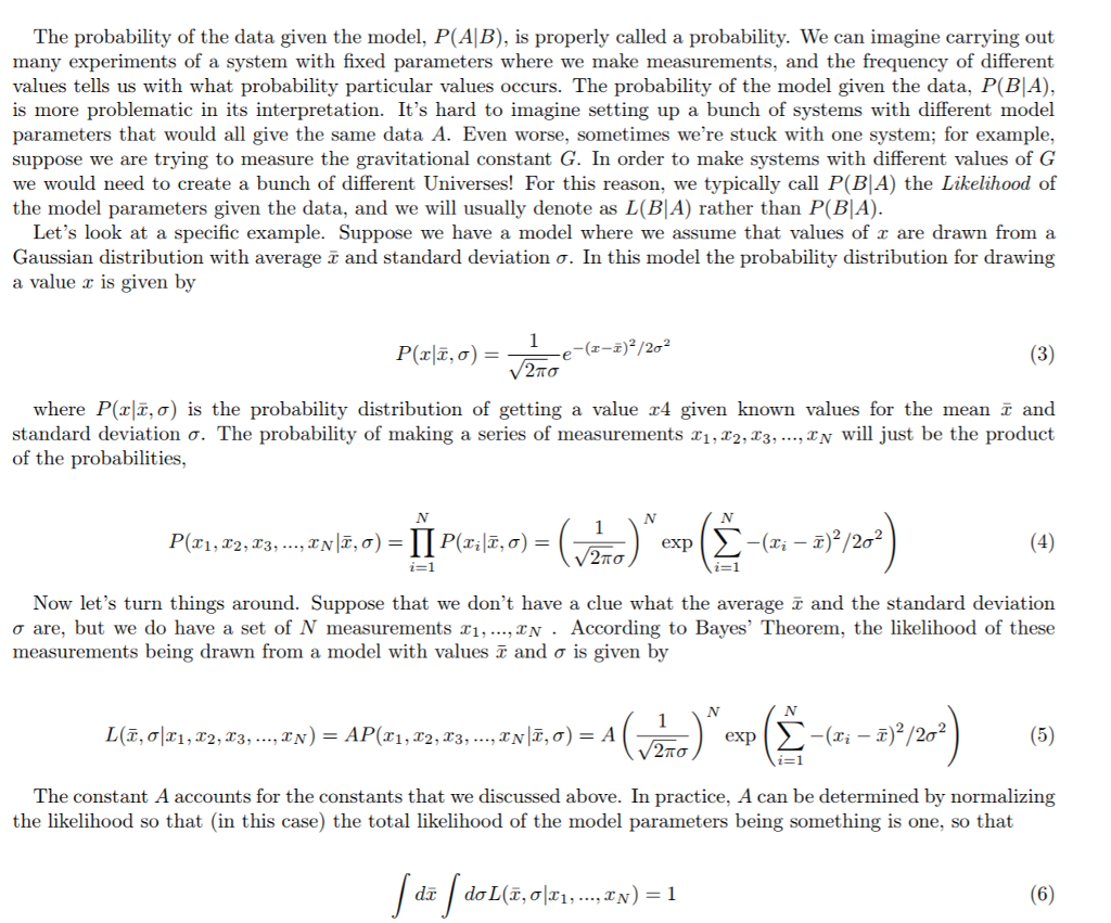 In This Exercise We Will Find The Maximum Likelihood Chegg