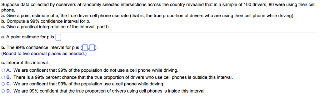 Solved Suppose Data Collected By Observers At Randomly