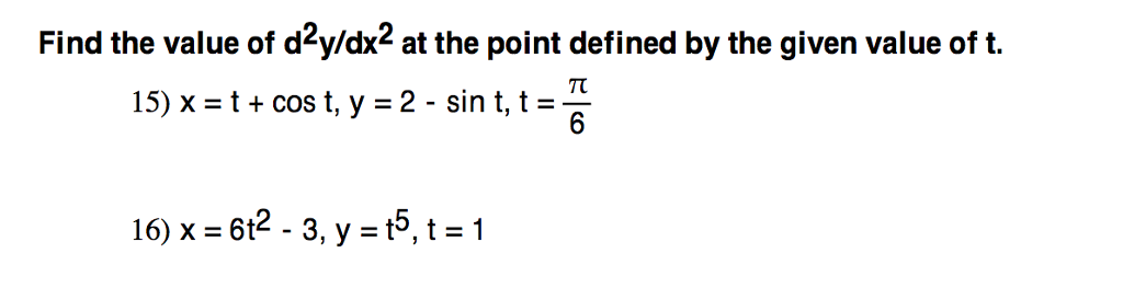 solved-find-the-value-of-d2y-dx2-at-the-point-defined-by-the-chegg