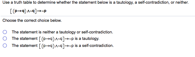 solved-use-a-truth-table-to-determine-whether-the-statement-chegg