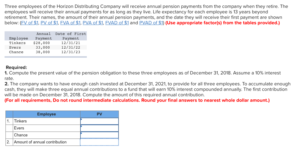 solved-three-employees-of-the-horizon-distributing-company-chegg