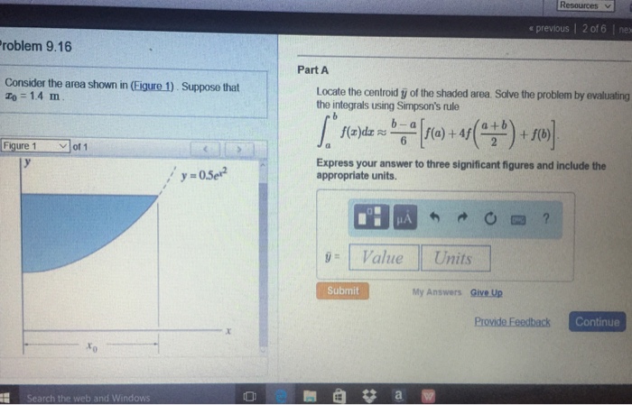 Solved Consider The Area Shown In figure 1 Suppose That Chegg
