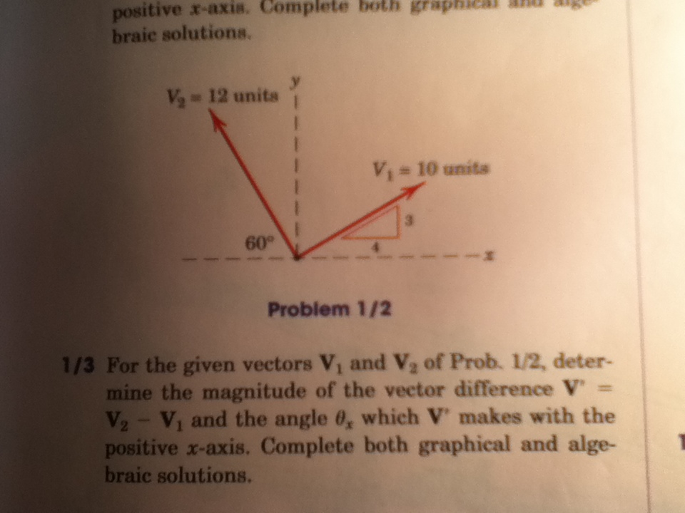 Solved For The Vectors V1 And V2 Given In 12 Determine The 5278