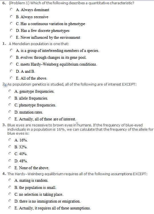 Solved Which Of The Following Describes A Quantitative Chegg