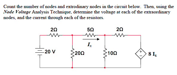 Solved Count the number of nodes and extraordinary nodes in | Chegg.com