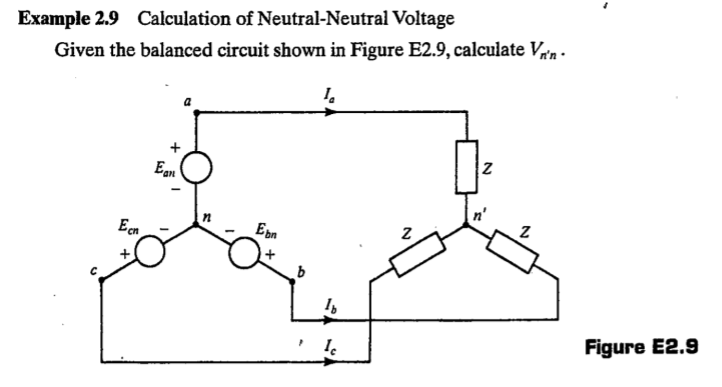 Solved Calculation of Neutral-Neutral Voltage Given the | Chegg.com