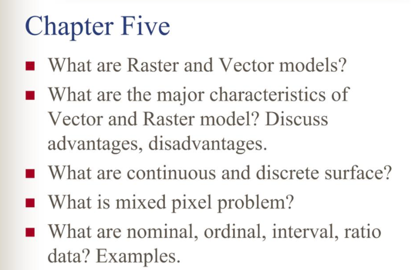 difference between vector and raster data source