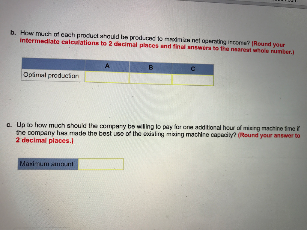 Solved Glocker Company makes three products in a single