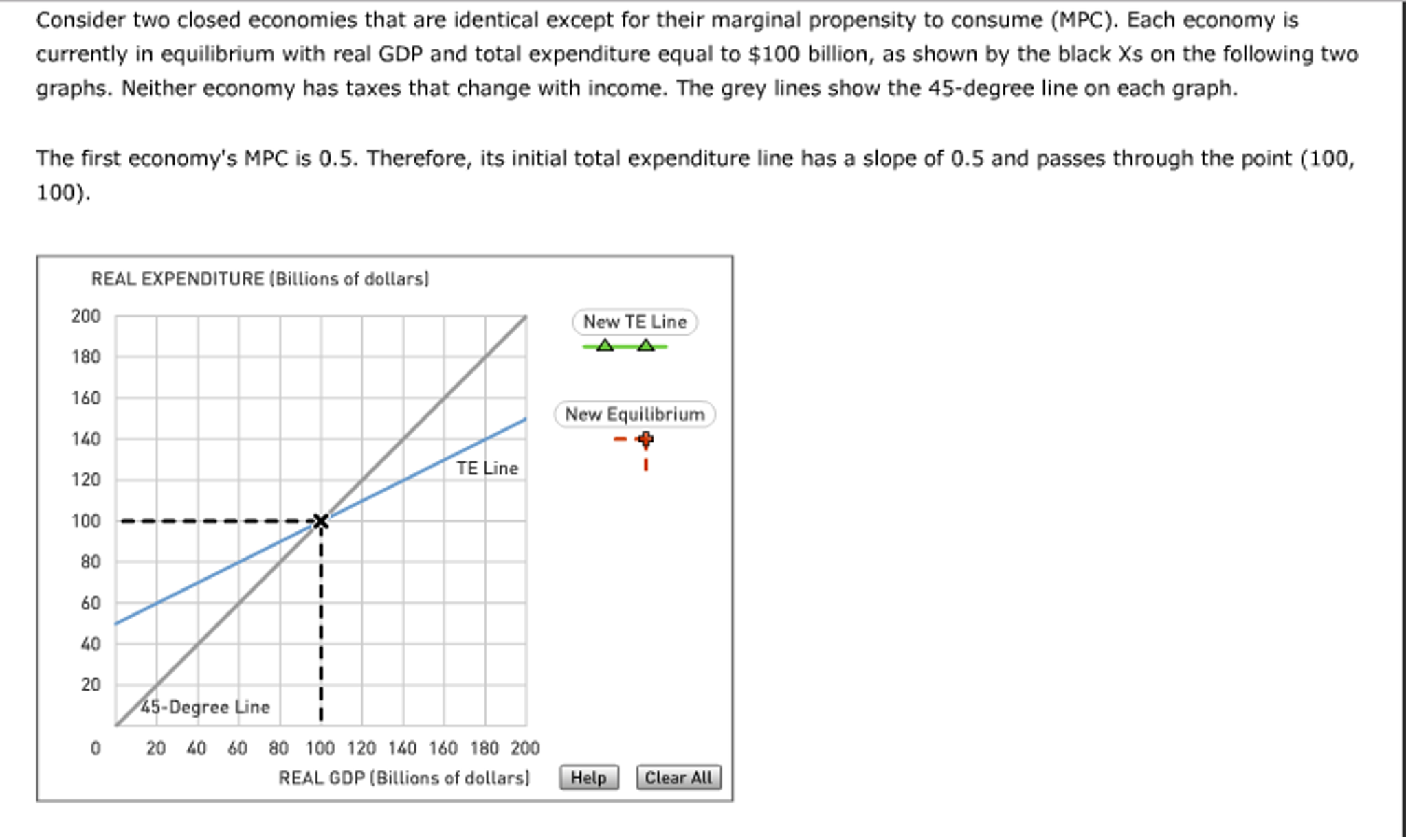 Solved Consider Two Closed Economies That Are Identical | Chegg.com