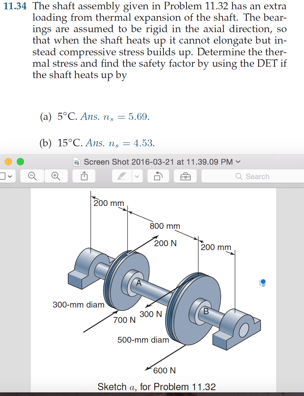 Solved The Shaft Assembly Given In Problem 11 32 Has An Chegg Solved The Shaft Assembly Given In Problem 11 32 Has An Chegg