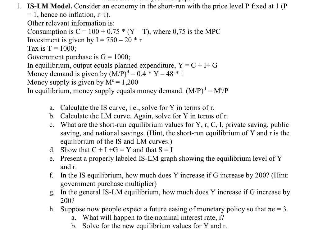 Solved I Have Solved (a), (b), (c), And (d) And Have | Chegg.com