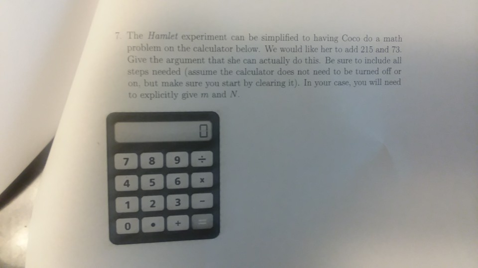 Solved Example 5 There is a classic thought experiment that | Chegg.com
