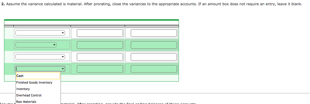 Solved Overhead Variances And Their Disposal Warner Compa Chegg
