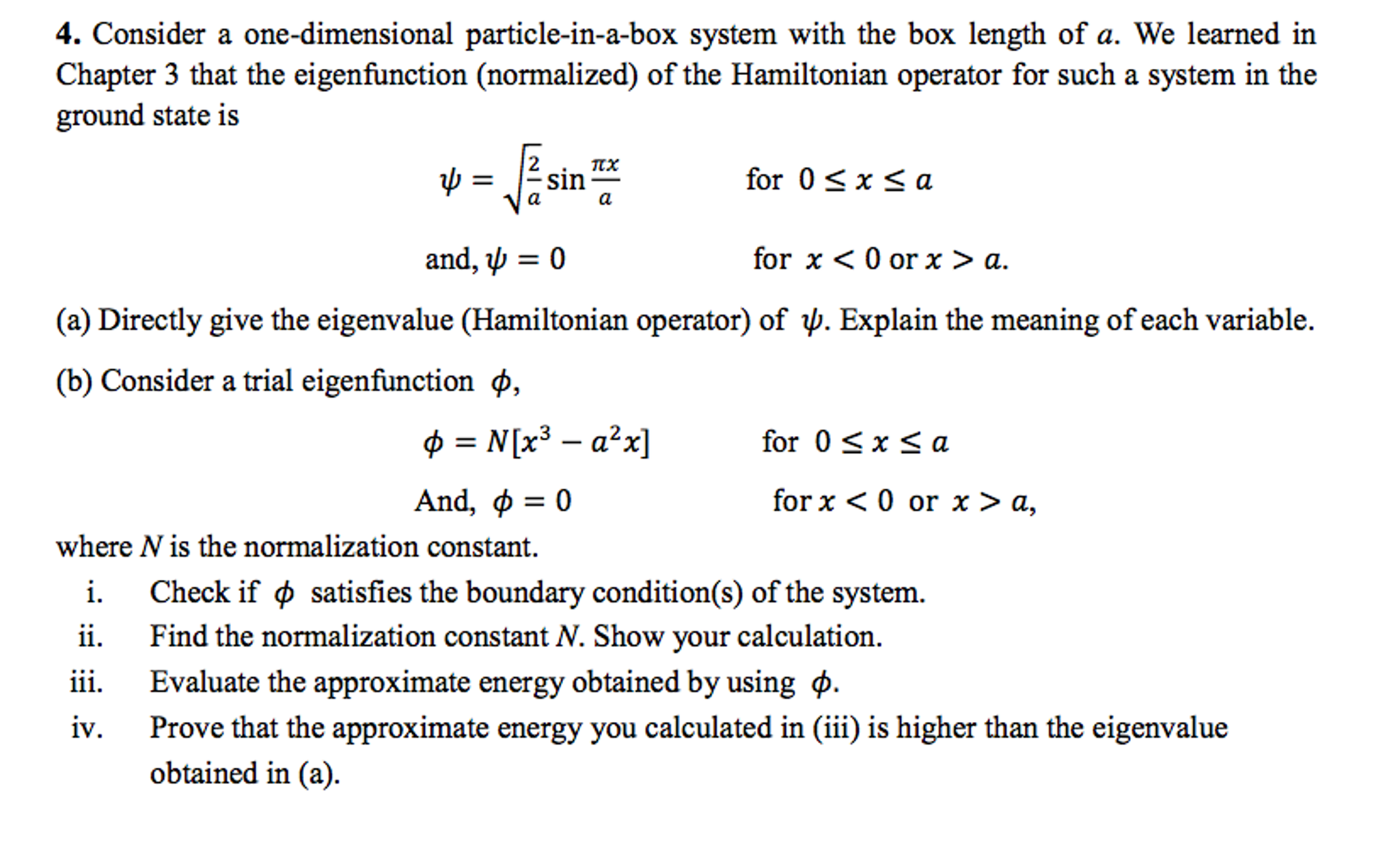 Solved Consider a one-dimensional particle-in-a-box system | Chegg.com