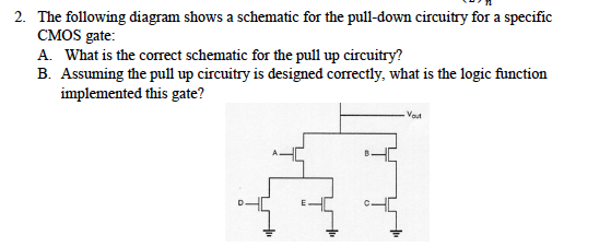 Solved The Following Diagram Shows A Schematic For The | Chegg.com