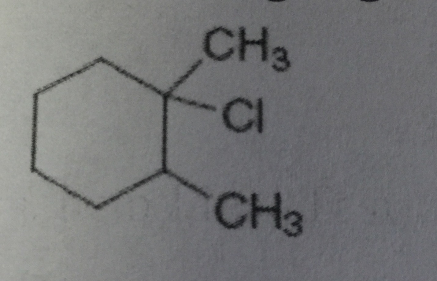 Solved CH3 Cl CH3 | Chegg.com