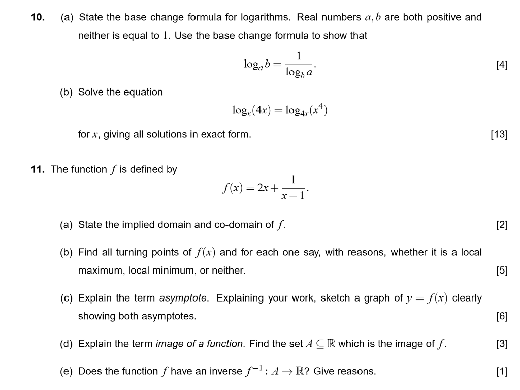 solved-10-a-state-the-base-change-formula-for-logarithms-chegg