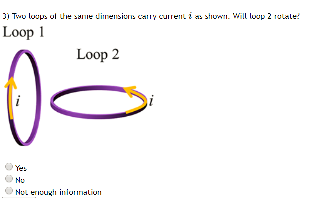 Solved Two Loops Of The Same Dimensions Carry Current I In | Chegg.com