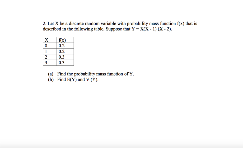 Solved Let X be a discrete random variable with probability | Chegg.com