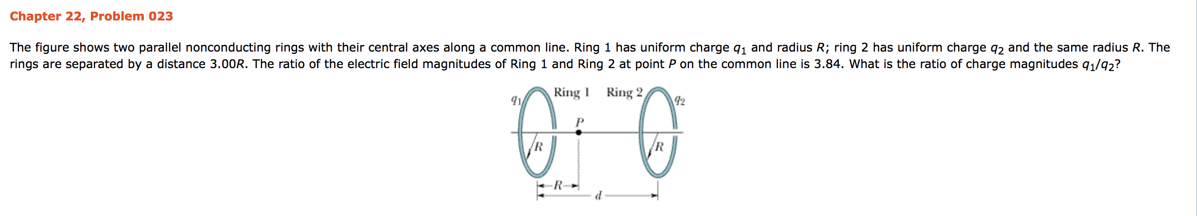 Solved Chapter 22, Problem 023 The figure shows two parallel | Chegg.com