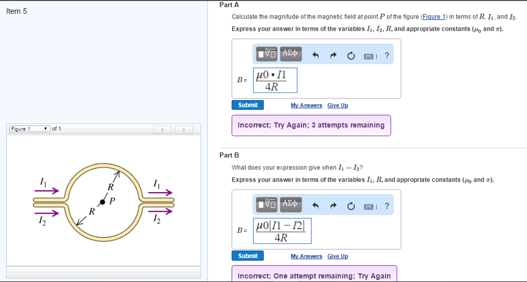 Solved Calculate The Magnitude Of The Magnetic Field At 7453