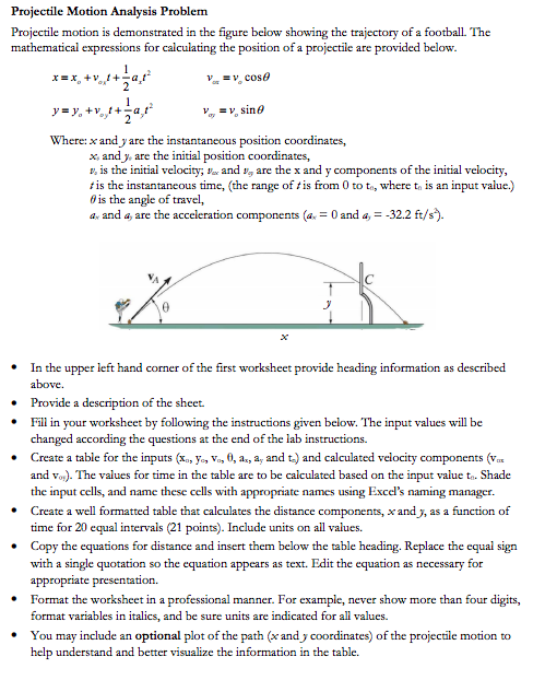 projectile motion solved problems pdf