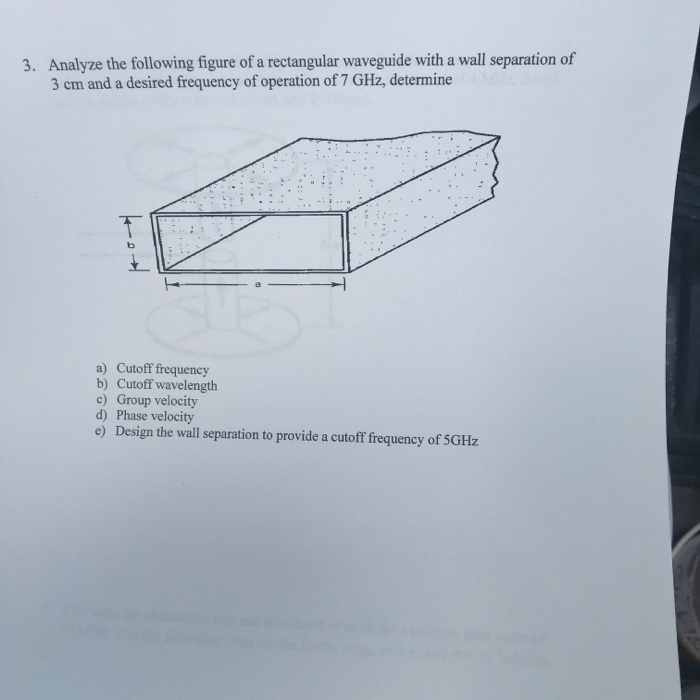 Solved Analyze the following figure of a rectangular | Chegg.com