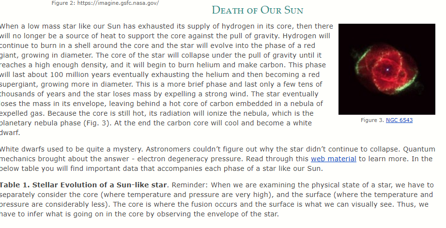 INTRODUCTION The Life Cycle Of The Stars Is One Of... | Chegg.com