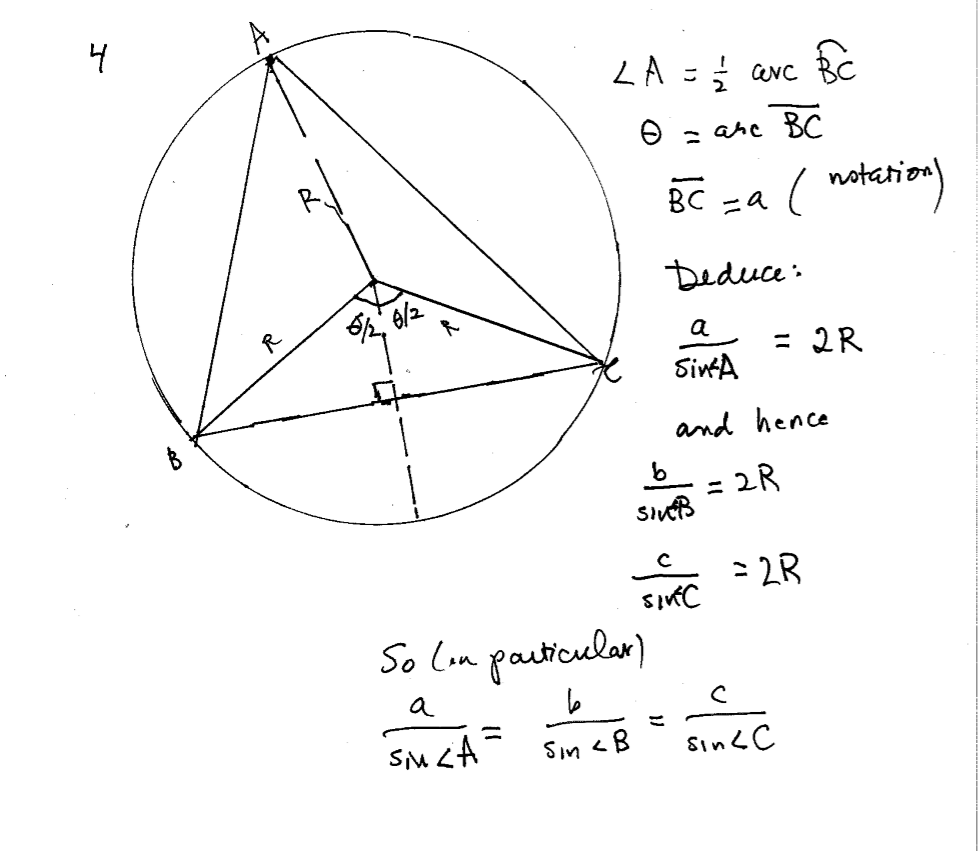 Solved angle A = 1/2 arc BC^bar theta = arc BC^bar | Chegg.com