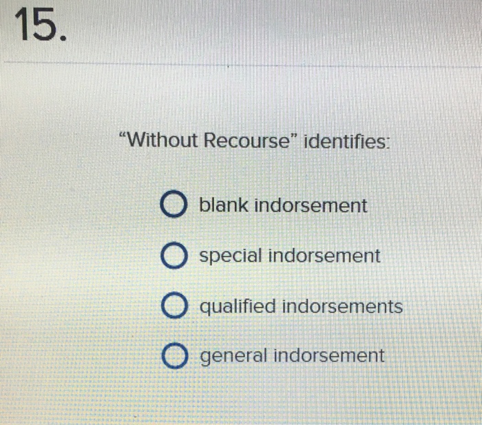 Solved 1. The rule that a holder in due course of a