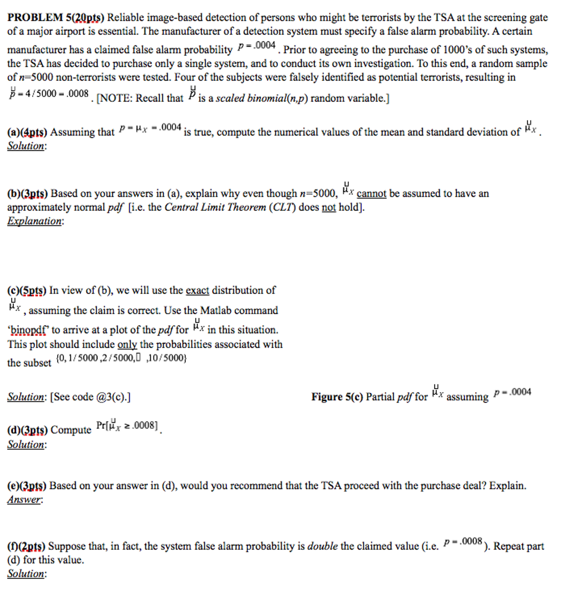 Problem 5: This statistics problem uses a code called | Chegg.com