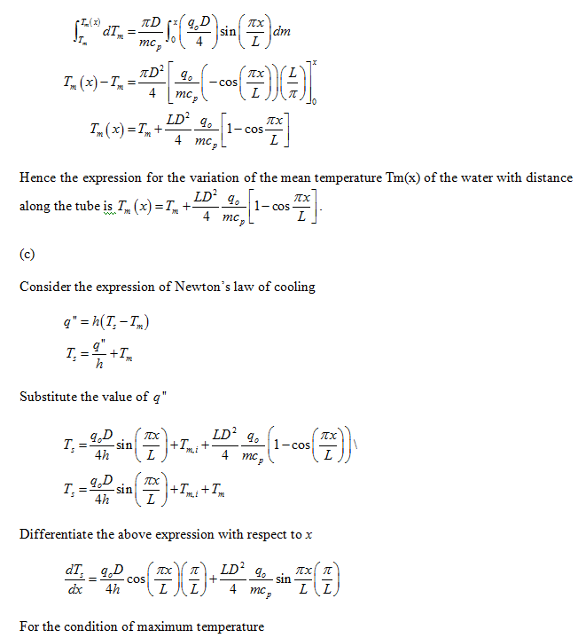 Solved Consider A Cylindrical Nuclear Fuel Rod Of Length L And Diameter D 1 Answer 9135