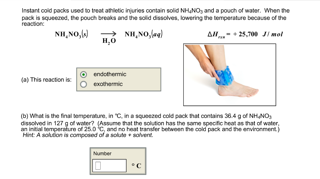 Athletic cold clearance packs