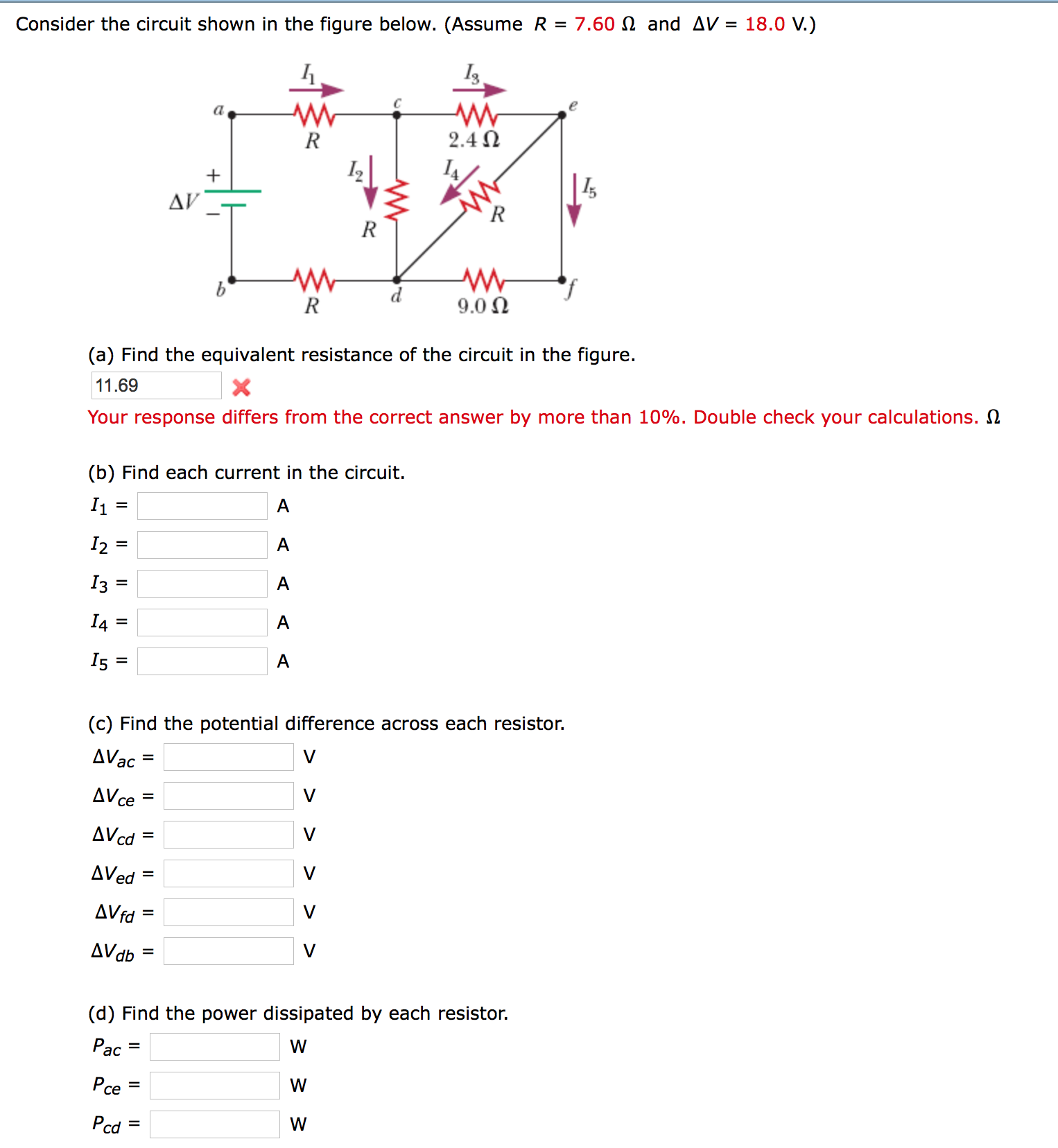 Solved Consider the circuit shown in the figure below. | Chegg.com