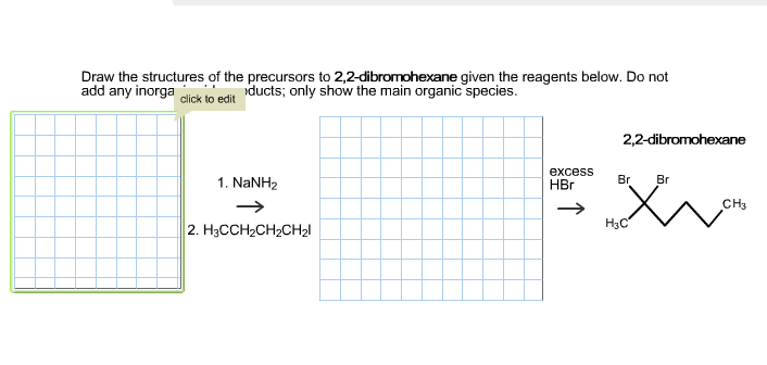 Solved Draw the structures of the precursors to | Chegg.com