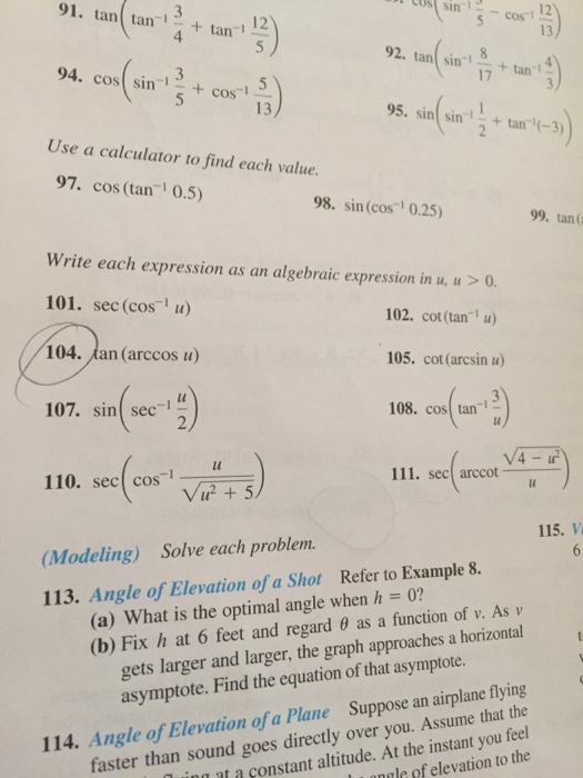 tan cos 13 5 tan 11 4