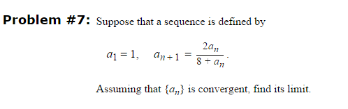 Solved Suppose That A Sequence Is Defined By A 1 1 A N Chegg Solved Suppose That A Sequence Is Defined By A 1 1 A N Chegg