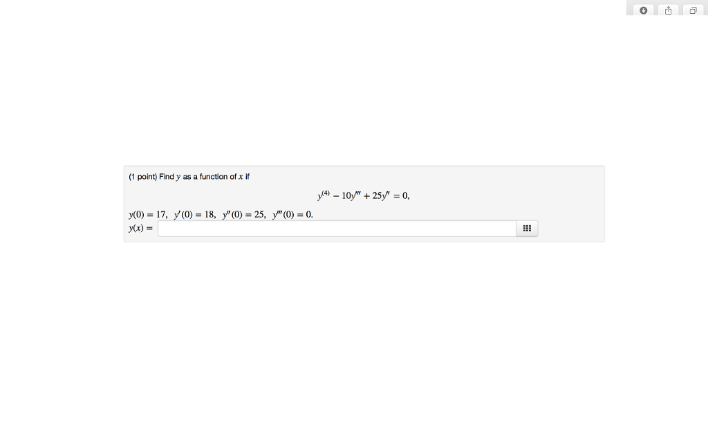 solved-1-point-find-y-as-a-function-of-x-if-y-0-1-chegg