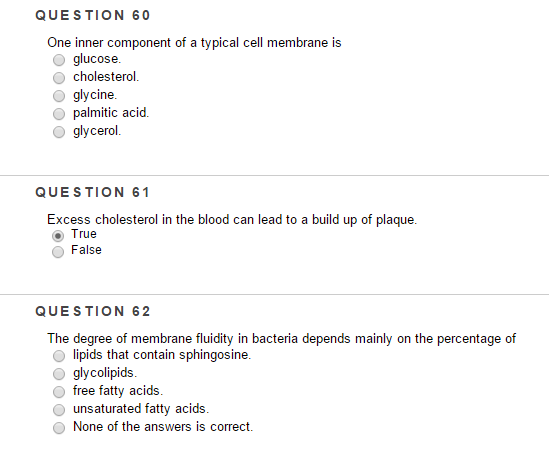Solved QUESTION 50 In this diagram of a cell membrane, the | Chegg.com