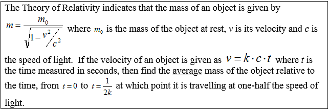 Solved The Theory of Relativity indicates that the mass of | Chegg.com